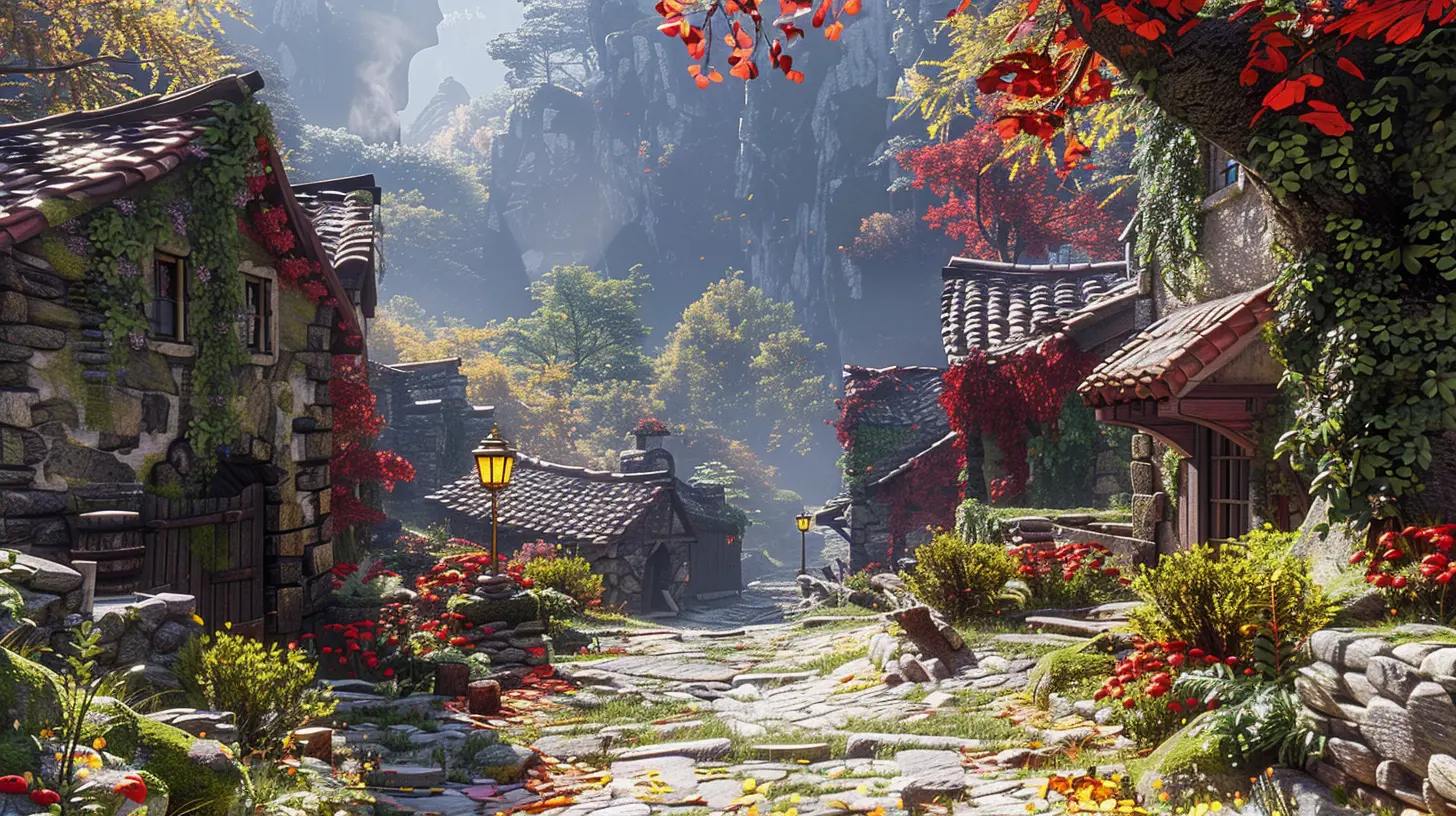 Immersive Worlds: How Environments Shape Action Game Play